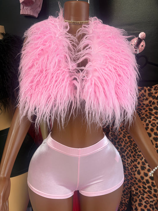 Fluff & Flex Fur Top