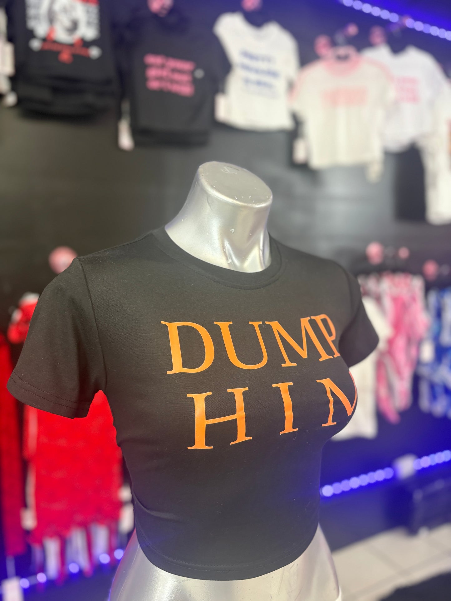 Dump Him Crop Tee