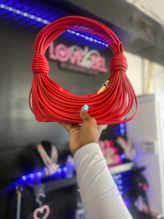CRIMSON TWIST BAG