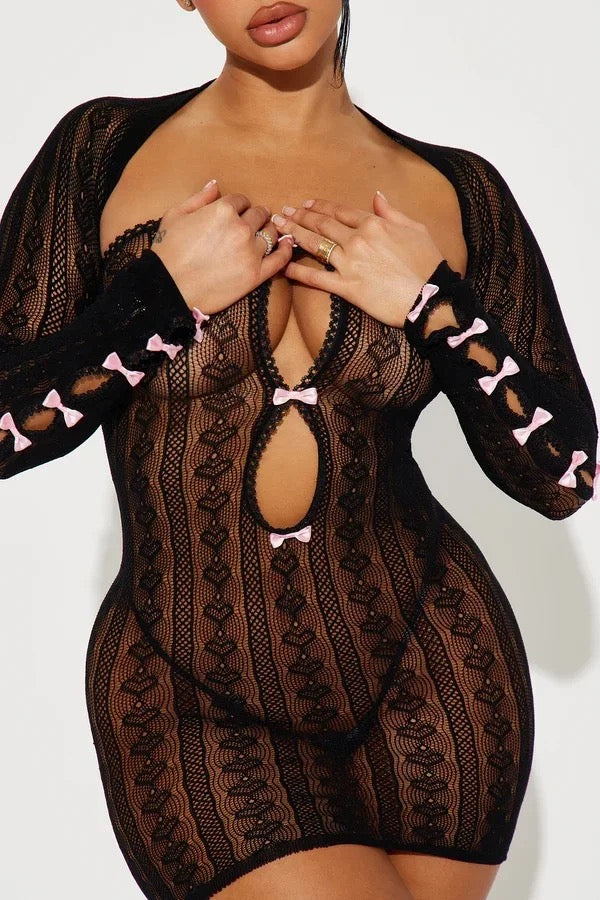 BABYDOLL LACE DRESS
