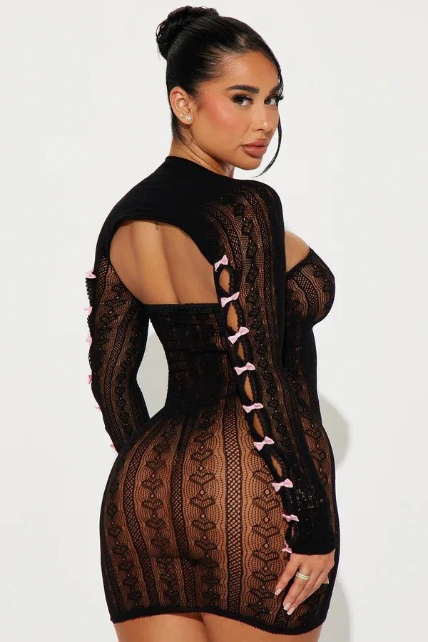 BABYDOLL LACE DRESS