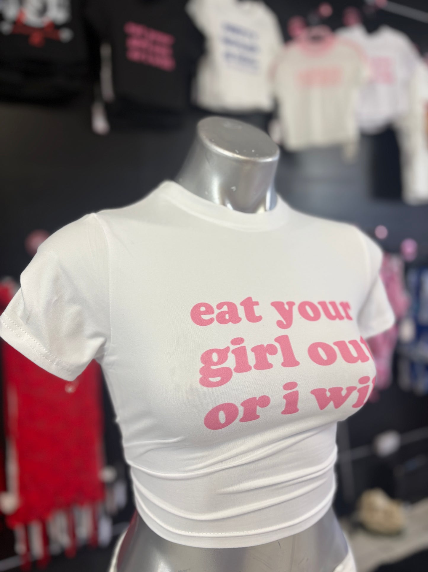 OR I WILL CROP TEE