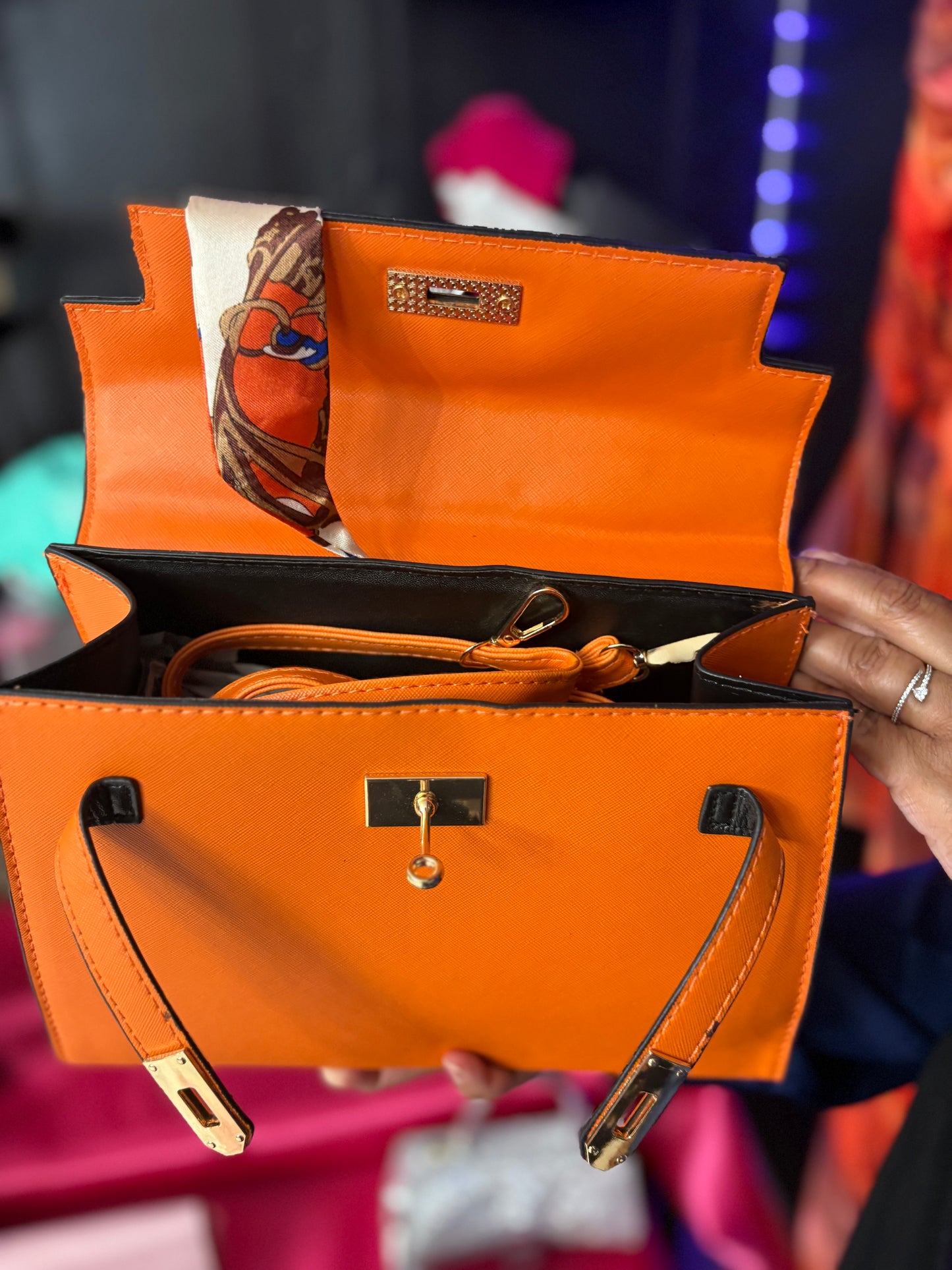 Soft Glam Messenger Bag