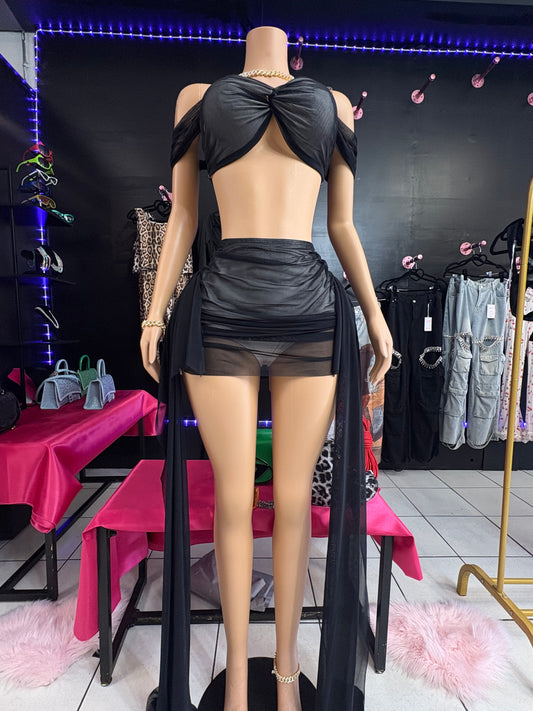 DARK DESIRE SKIRT SET