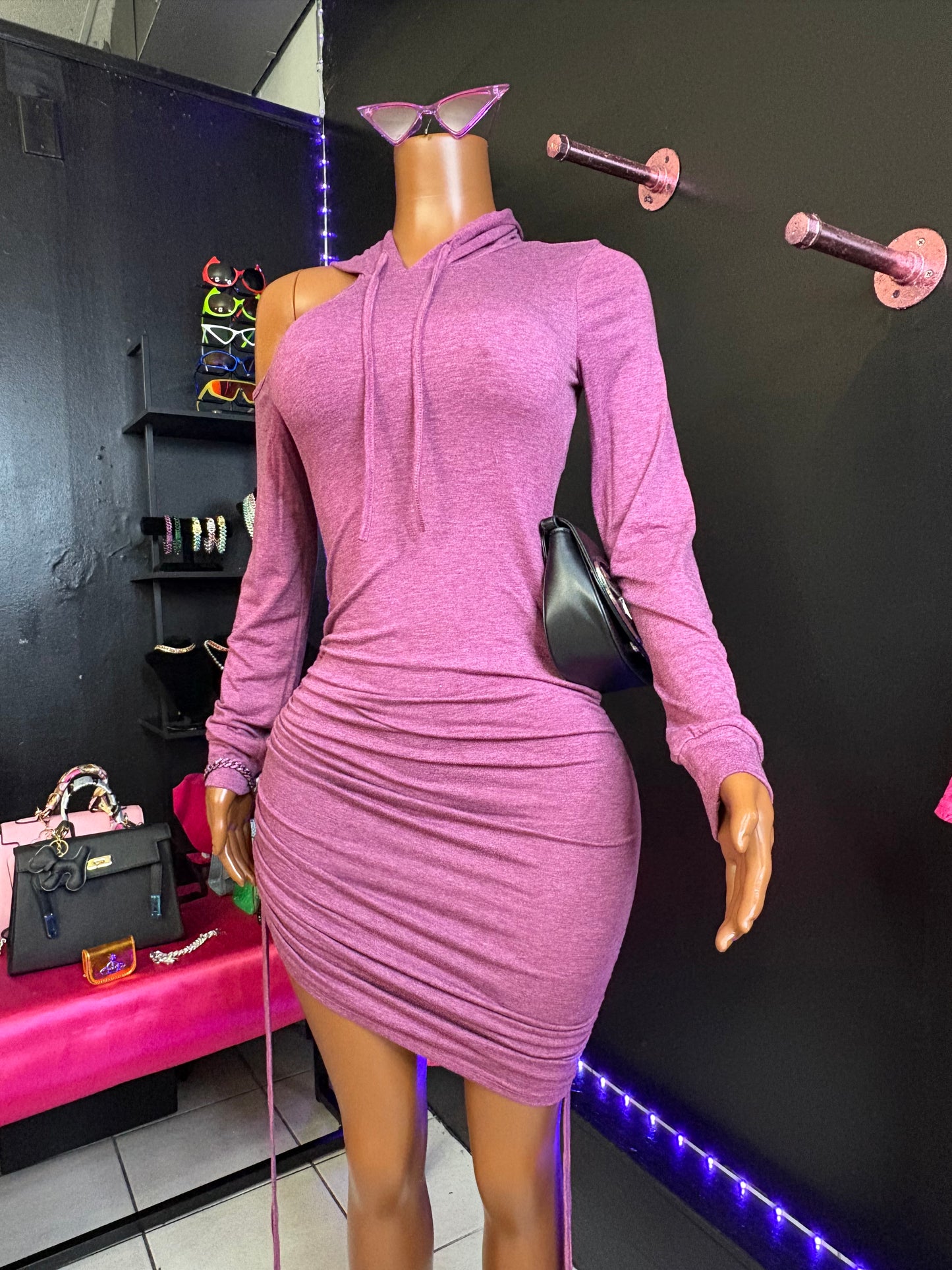 OFF GUARD MINI DRESS