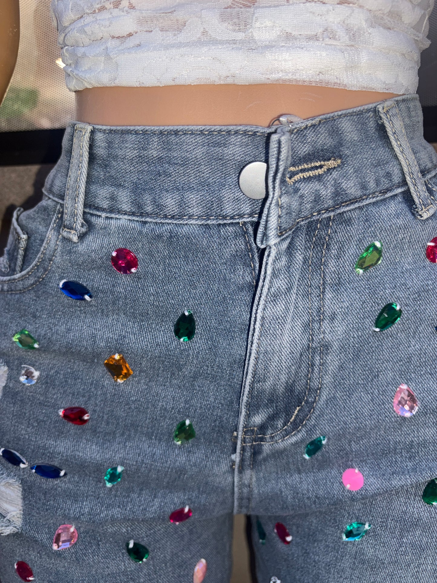 Pretty Statement Jean Shorts