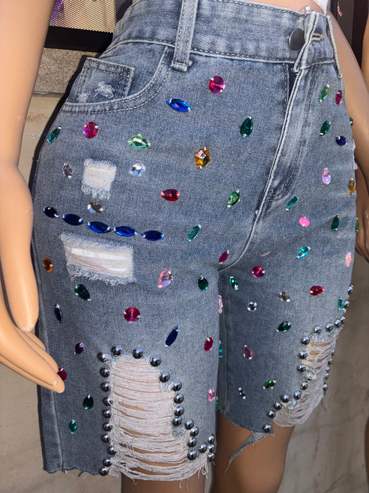 Pretty Statement Jean Shorts