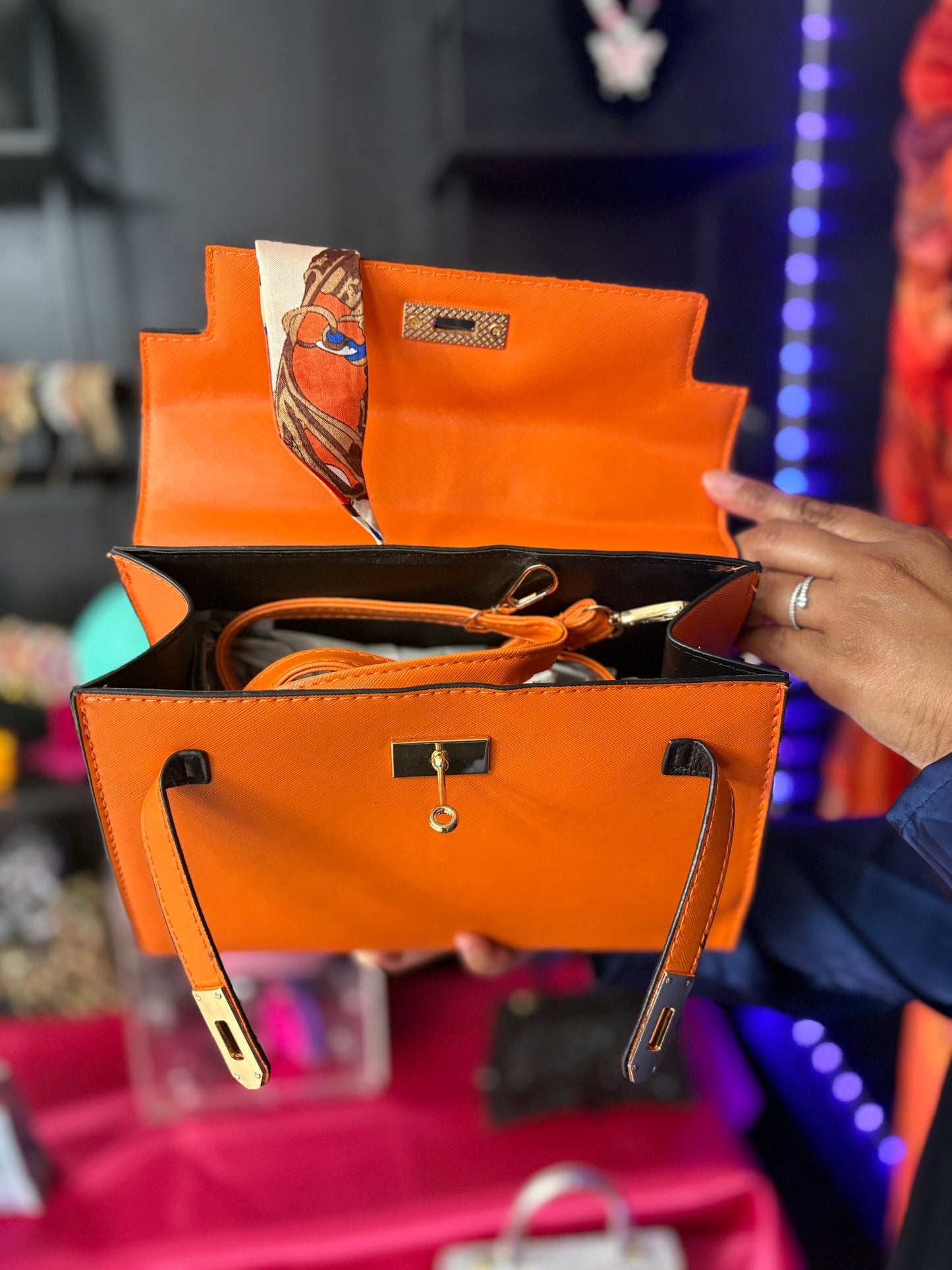 Soft Glam Messenger Bag