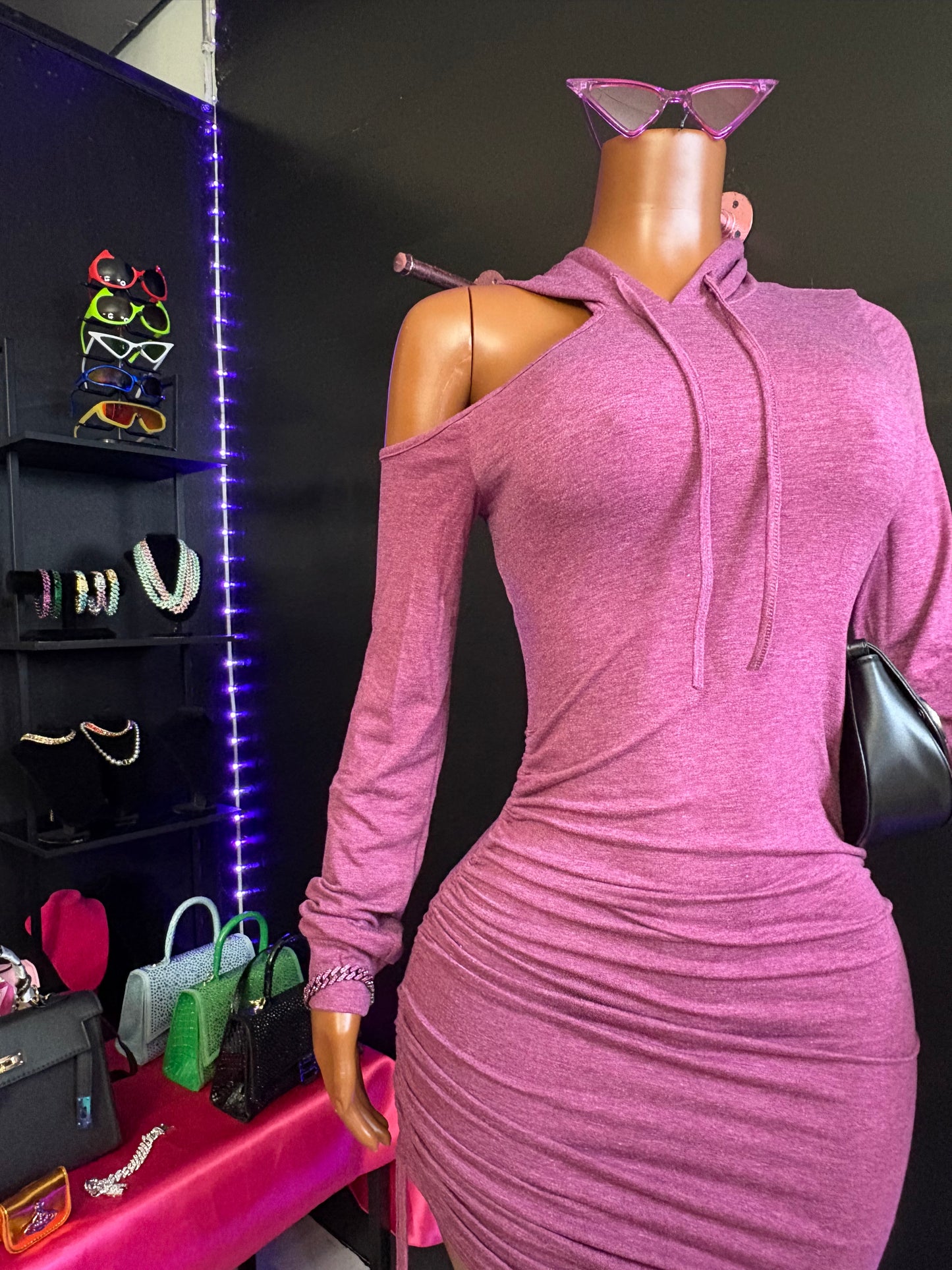 OFF GUARD MINI DRESS