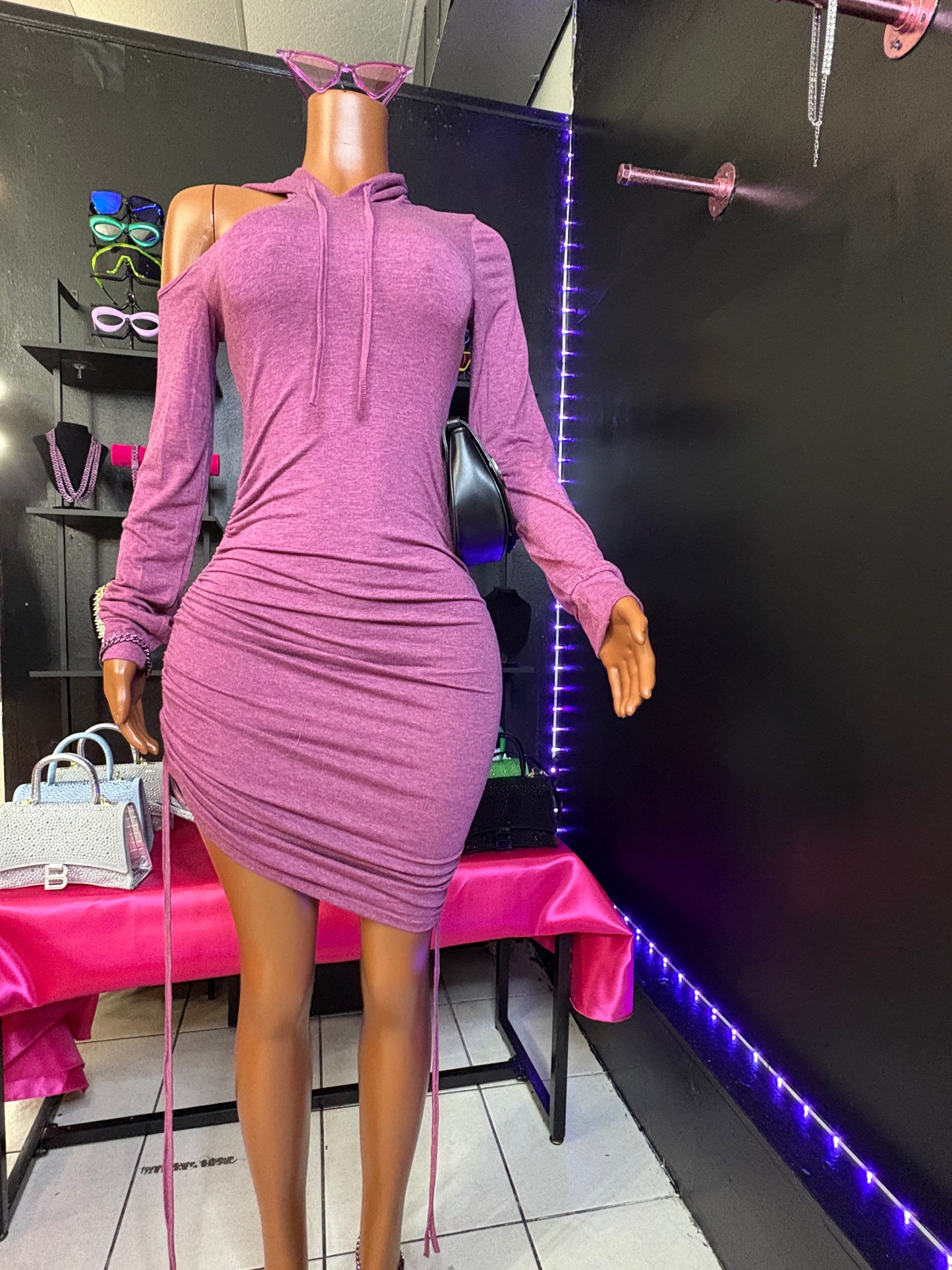 OFF GUARD MINI DRESS