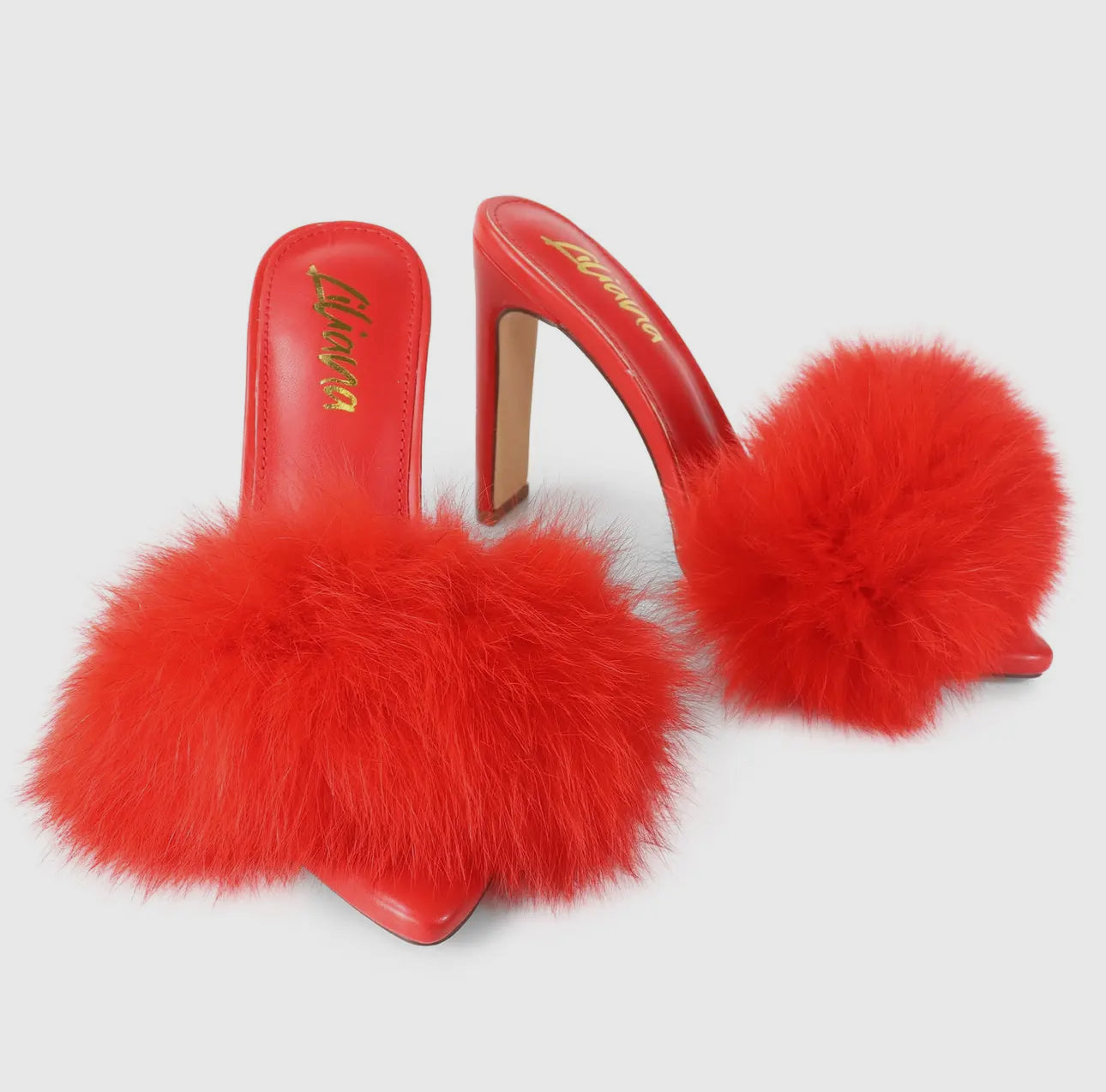 Saucy Fur Mule