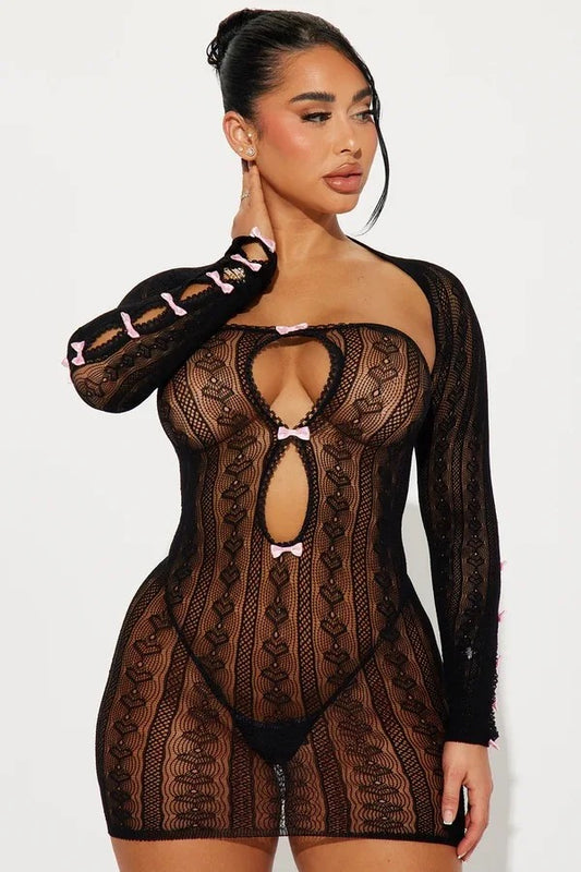 BABYDOLL LACE DRESS