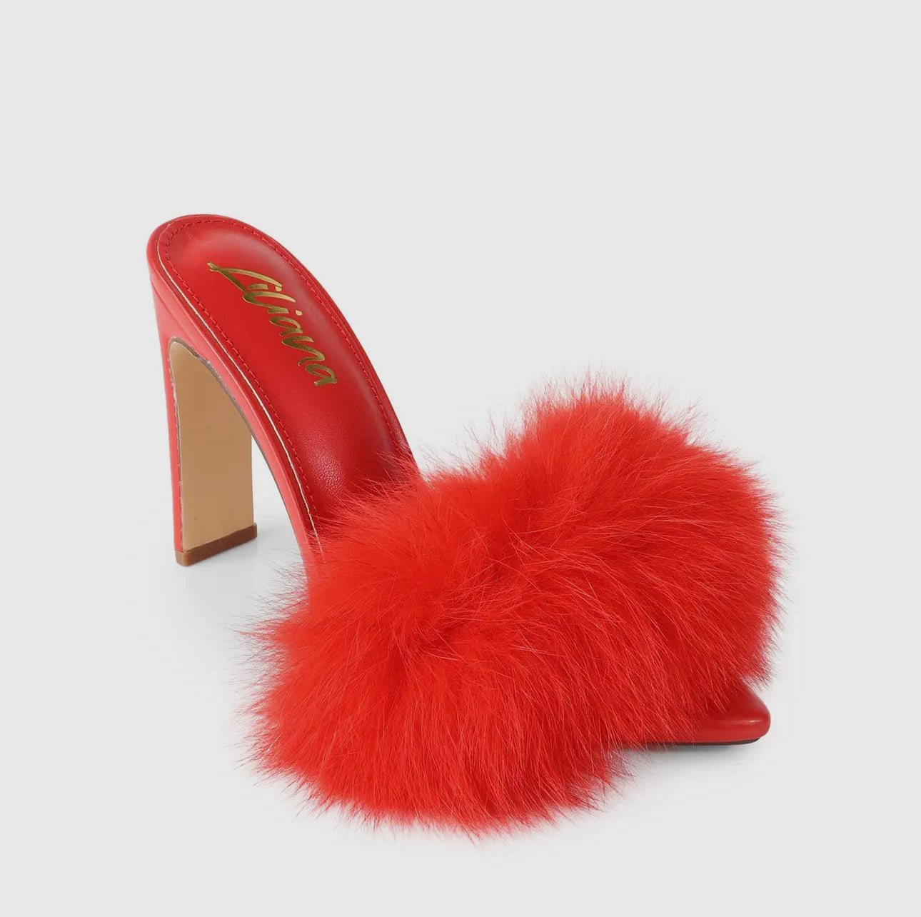 Saucy Fur Mule
