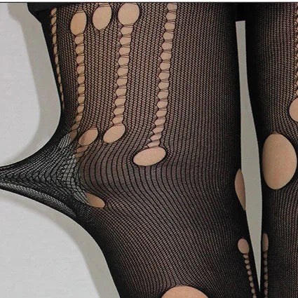 DEMEANOR Holey Stockings