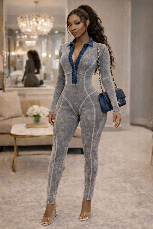 The Grey Area Jumpsuit