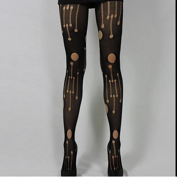 DEMEANOR Holey Stockings